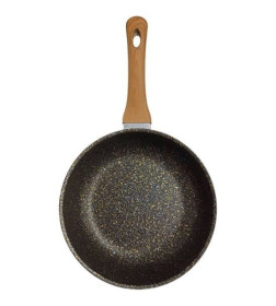 Сковорода Kukmara (26/6см) сгбг261а "Granit ultra black-gold"