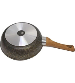Сковорода Kukmara (26/6см) сгбг261а "Granit ultra black-gold"