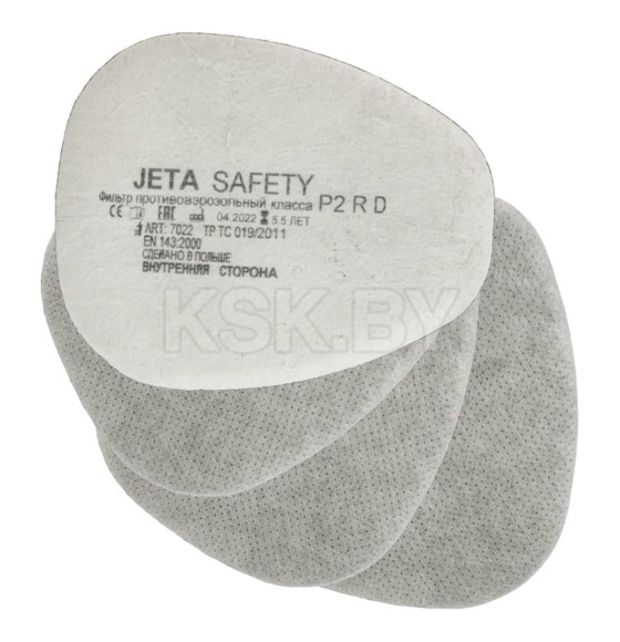 Предфильтр с угольным слоем 7022 (4 шт.) Jeta Safety 7022-P2RD (7022-P2RD) 