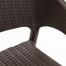 Кресло RATTAN Ola Dom (коричневый) 580х620х805мм (ЭП 442295)