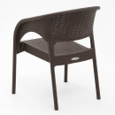 Кресло RATTAN Ola Dom (коричневый) 580х620х805мм (ЭП 442295)