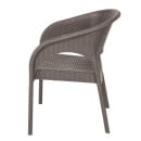 Кресло RATTAN Ola Dom (серый) 580х620х805мм (ЭП 442271) 