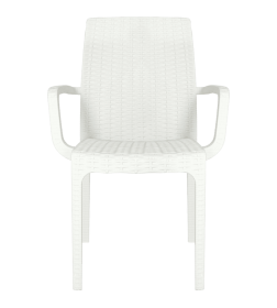 Стул RATTAN Ola Dom (белый) 585х560х855мм