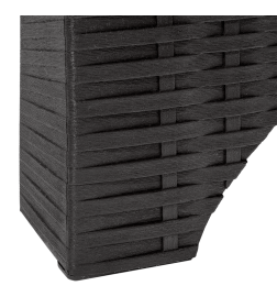 Шезлонг RATTAN (антрацит)