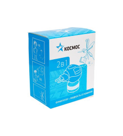 Комплект от комаров электрофумигатор + жидскость 30 дней без запаха KOC_GH326