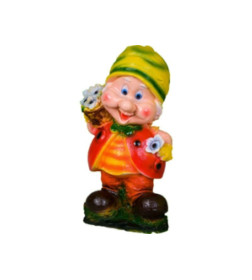 Фигура садовая божья коровка №3 с цветами,38*20см.,арт.сф-11596Ц