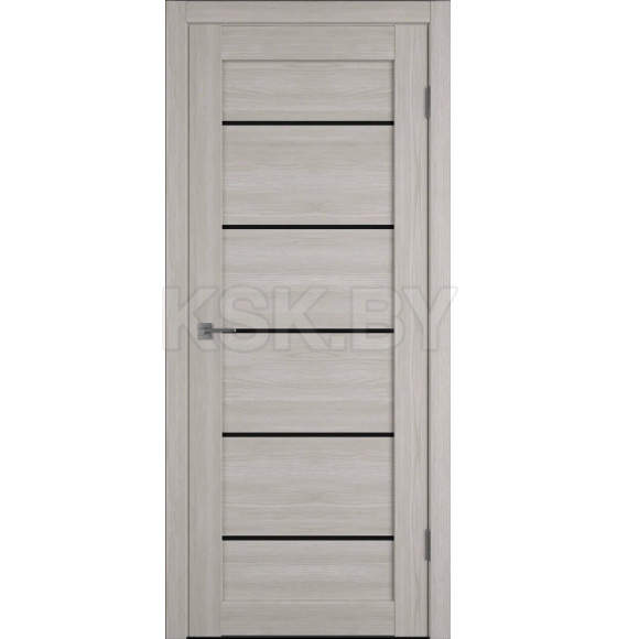 Дверное полотно Atum Pro 27X Stone Oak Black Gloss 2000х400х39мм