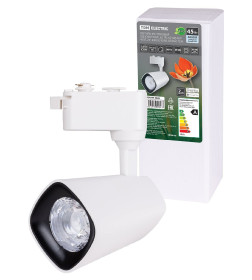 Светильник трековый однофазный LED TRL-02-045-NW 45 Вт, 24°, 4000 К, 90 Ra, белый, TDM SQ0369-0028