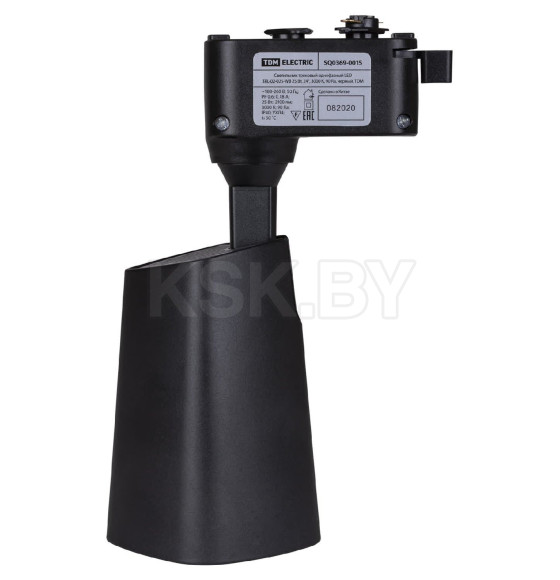 Светильник трековый однофазный LED TRL-02-025-WB 25 Вт, 24°, 3000 К, 90 Ra, черный, TDM SQ0369-0015 (SQ0369-0015) 