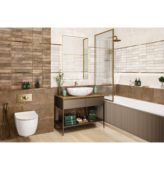 Плитка New Trend Elbrus Brick Crema 300х600х9 мм (WT36ELR11)