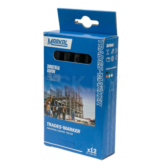 Мелок для маркировки на основе воска (черный) FM.120 MARKAL 44010600 (44010600) 