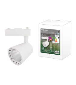 Светильник трековый однофазный LED TRL-01-015-NW 15 Вт, 24°, 4000 К, 80 Ra, белый, TDM SQ0369-0008