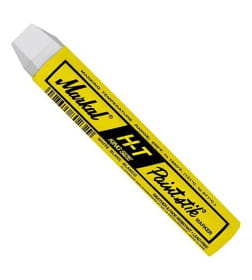 Маркер промышленный для горячих поверхностей на основе твердой краски (белый) MARKAL HT Paintstik 81220