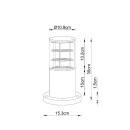 Светильник ландшафтный Arte Lamp TOKYO A5315FN-1BK (A5315FN-1BK) 