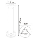 Светильник ландшафтный Arte Lamp AMSTERDAM A1213PA-1BK (A1213PA-1BK) 