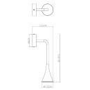 Светильник фасадный Arte Lamp BRONN A2367AL-1BK (A2367AL-1BK) 