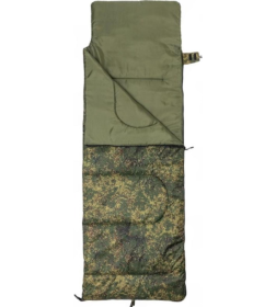 Спальный мешок-одеяло X3 (210х70) Hollowfiber 300, КМФ цифра (T-PR-SB-H300-210x70) Premier fishing