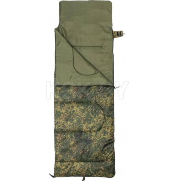 Спальный мешок-одеяло X3 (210х70) Hollowfiber 300, КМФ цифра (T-PR-SB-H300-210x70) Premier fishing (00000374730) 