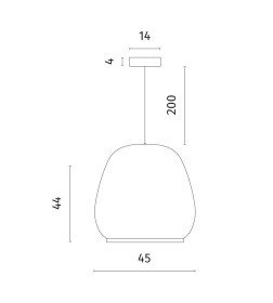 Светильник подвесной Divinare FIREFLY 1808/33 SP-80