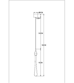 Светильник подвесной Arte Lamp RAINDROP A1803SP-3PB