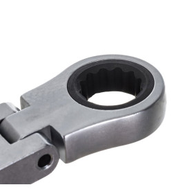 Набор ключей комбинированных с трещоткой и шарниром (14 шт.) HOEGERT HT7G147