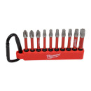 Набор бит в держателе с карабином №1 (10 шт.) SHOCKWAVE Milwaukee 4932480941 (4932480941) 