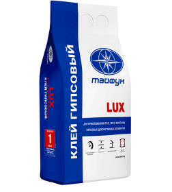 Клей гипсовый "LUX", 5кг. 
