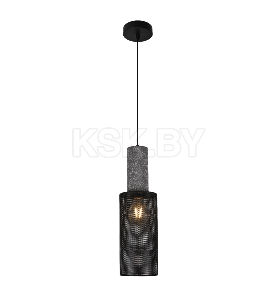 Светильник подвесной 21405, цилиндрический под лампу Е27, цвет серый TruEnergy (21405) 