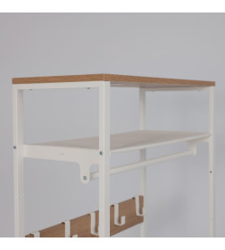 Вешалка гардеробная ТОРОНТО 23Л, (белый)