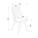 Стул ЛОТУС R, Латте Brendy 04\капучино (121777)