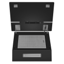 Вытяжка кухонная MAUNFELD Astro 50 чёрное стекло (КА-00025348) 