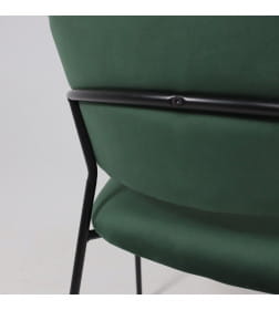 Стул AV 433, изумрудный бархат H-30/черный