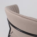 Стул AV 433, светло-коричневый бархат H-61/черный (120092) 