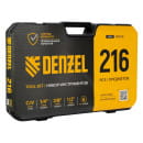 Набор инструментов CrV S2 (216 предметов) Denzel 15807 (15807) 