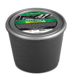 Мастика резинобитумная ведро 2 кг OILRIGHT 6101
