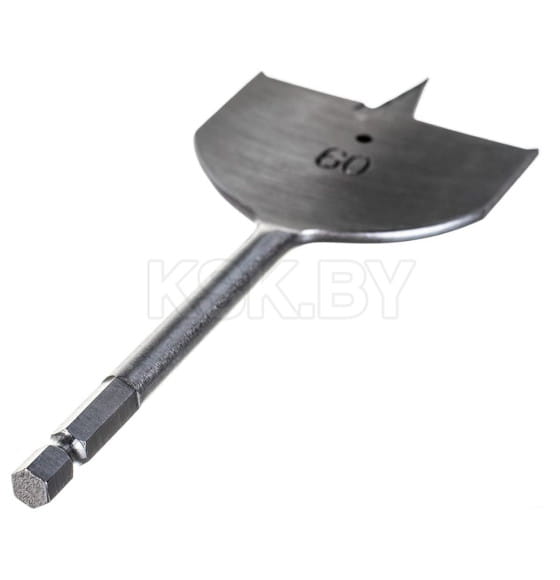 Сверло по дереву перьевое 60х152 мм VERTEXTOOLS 1133-60 (1133-60)