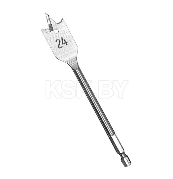 Сверло по дереву перьевое 24х152 мм VERTEXTOOLS 1133-24 (1133-24) 