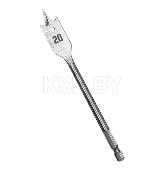 Сверло по дереву перьевое 20х152 мм VERTEXTOOLS 1133-20 (1133-20) 