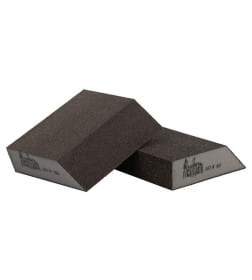 Губка абразивная 98х69х26 мм Р60 Angle Flexifoam 63215