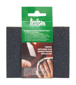 Губка абразивная 120х98х13 мм P280 Soft Pad Flexifoam 61258
