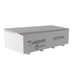  Гипсовая плита, стандартная. "Vetonit Optima" 2500х1200х12,5мм.