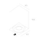 Светильник накладной точечный Arte Lamp PICTOR A5654PL-1WH (A5654PL-1WH) 