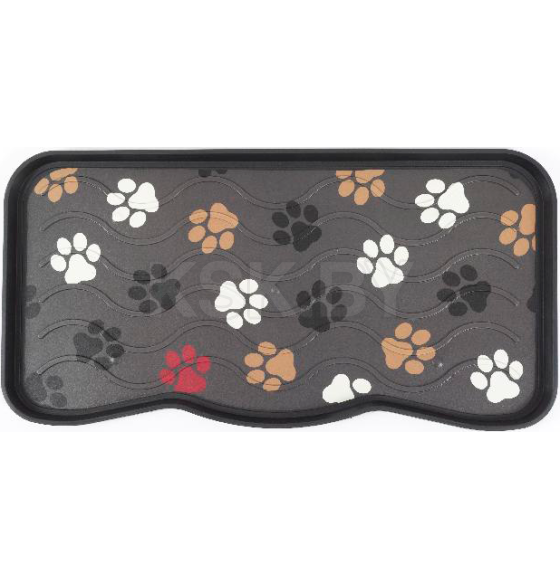 Поддон для обуви 38x75 см Printed utility tray RED STAMP PAW Multy Home EU1000032 (EU1000032) 