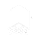 Светильник накладной точечный Arte Lamp CARDANI PICCOLO A5942PL-1WH (A5942PL-1WH) 