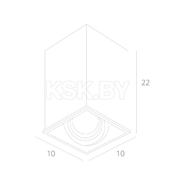 Светильник накладной точечный Arte Lamp CARDANI PICCOLO A5942PL-1WH (A5942PL-1WH) 