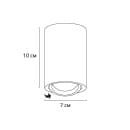 Светильник накладной точечный Arte Lamp SENTRY A1566PL-1BK (A1566PL-1BK) 