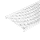 Рейка белая, матовая, перфорированная ТИП-А150 AS (без использования вставок, сплошной потолок), 150х4000 мм. (30)