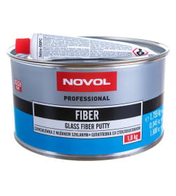 Шпатлевка Fiber со стекловолокном 1,8кг NOVOl