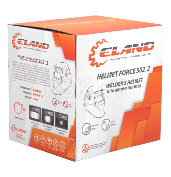 Маска сварщика ELAND 502.2 BLACK (5022BLEL) 