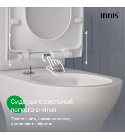 Унитаз напольный IDDIS Zodiac ZODRDSEi24